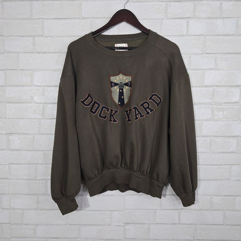 BDG "Dock Yard" crew-neck sweatshirt